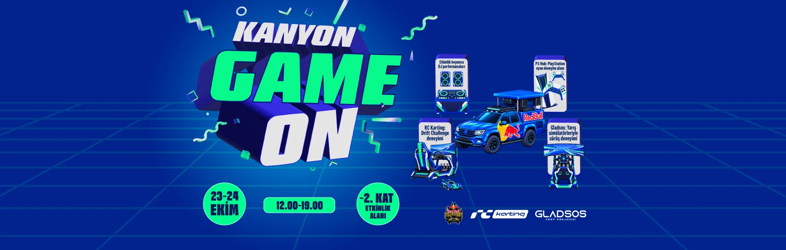 Kanyon Game On ile Oyun Başlasın!