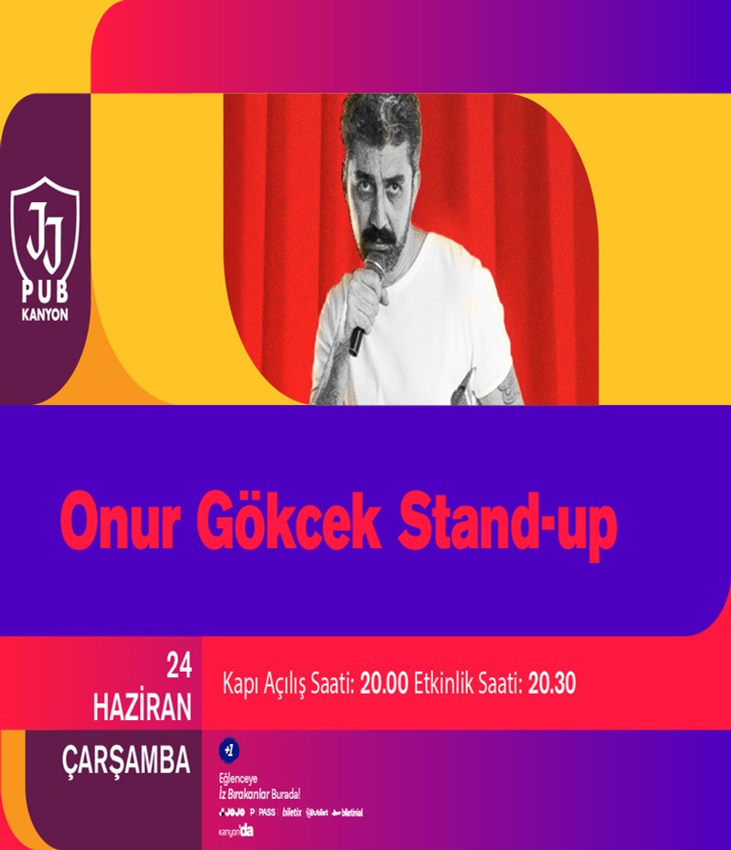 JJ Pub Kanyon sahnesinde kahkaha garantili bir gece!