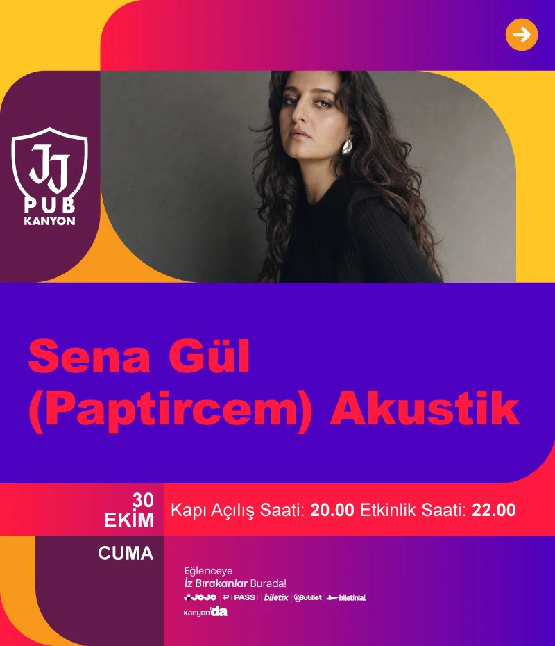 Sena Gül (Paptircem) Akustik JJ Pub Kanyon sahnesinde!