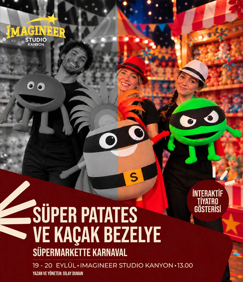Süper Patates ve Kaçak Bezelye : Süpermarkette Karnaval 