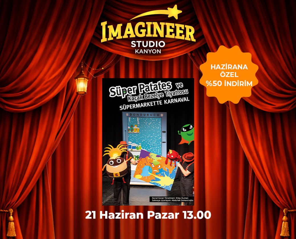 Süper Patates ve Kaçak Bezelye Süpermarkette Karnaval